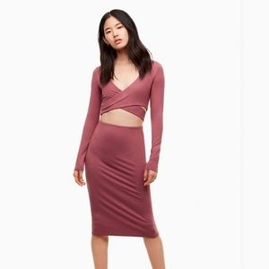 Aritzia Wilfred Free NICOLAY DRESS